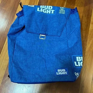 Bud light cooler back  pack